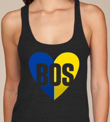 Women S Bos Heart Tank Top Right On Left On